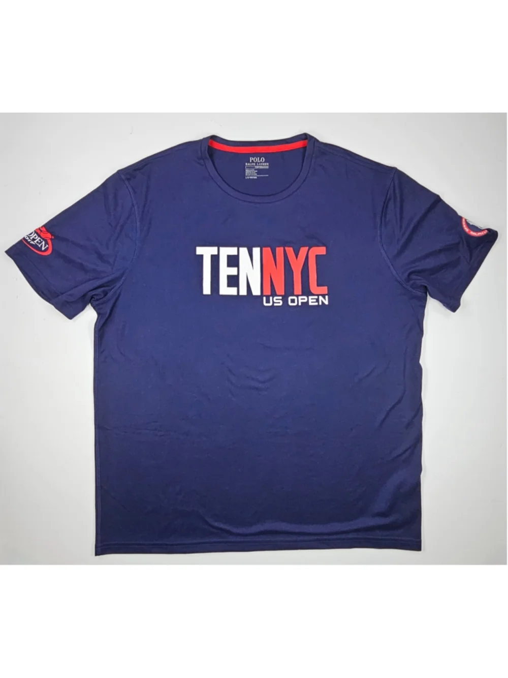 Polo Ralph Lauren US Open 2017 TENNYC Performance Shirt Men’s Large Navy